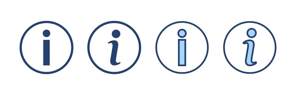 Information sign icon vector. about us sign and symbol. question mark icon Stock Illustration