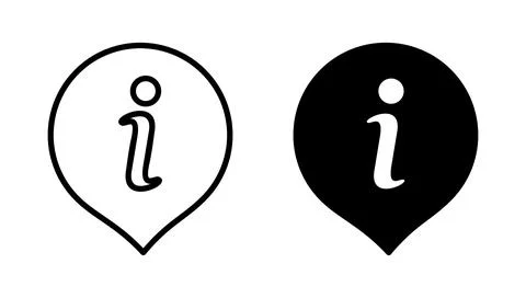 Information sign icon vector. about us sign and symbol. question mark icon Stock Illustration