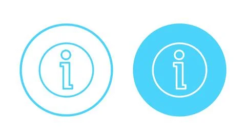 Information sign icon vector. about us sign and symbol. question mark icon Stock Illustration