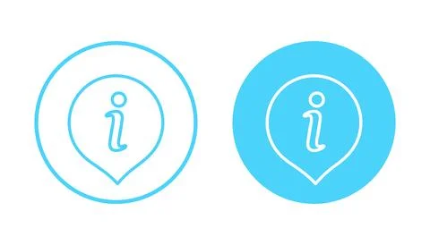 Information sign icon vector. about us sign and symbol. question mark icon Illustrazione stock