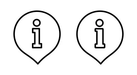 Information sign icon vector. about us sign and symbol. question mark icon Illustrazione stock