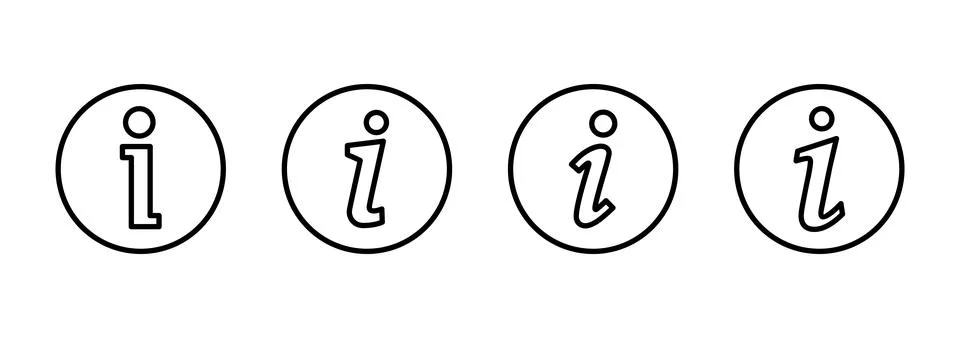 Information sign icon vector. about us sign and symbol. question mark icon 库存插图
