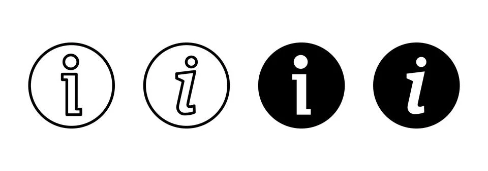 Information sign icon vector. about us sign and symbol. question mark icon 库存插图
