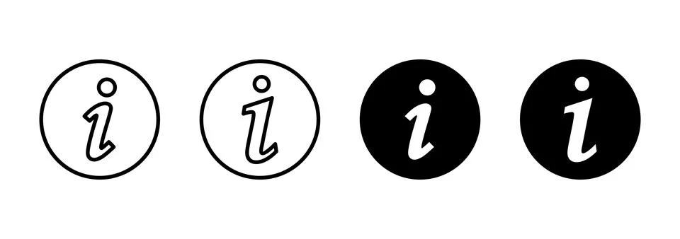 Information sign icon vector. about us sign and symbol. question mark icon 库存插图