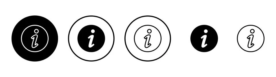 Information sign icon vector. about us sign and symbol. question mark icon 库存插图