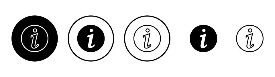 Information sign icon vector. about us sign and symbol. question mark icon 스톡 일러스트