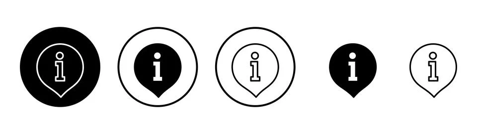 Information sign icon vector. about us sign and symbol. question mark icon 스톡 일러스트