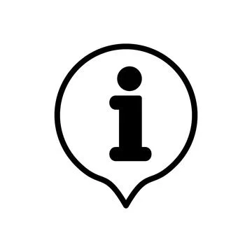 Information sign icon vector illustration. about us sign and symbol. questi.. Stock Illustration