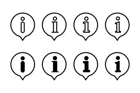 Information sign icon vector illustration. about us sign and symbol. questi.. 스톡 일러스트