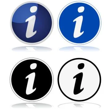 Information sign Stock Illustration