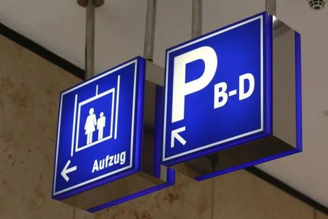 Information sign Stock Photos