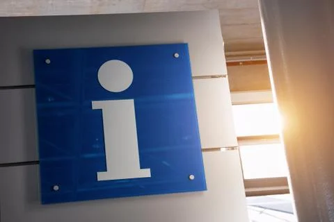 Information sign Stock Photos