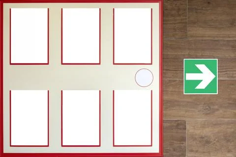 Information stand Stock Photos