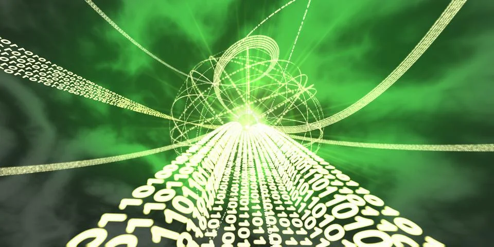 Information super highway Stock Illustration