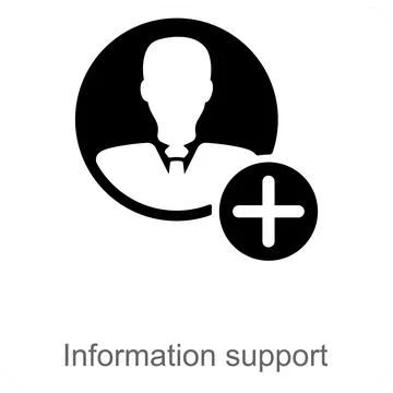 Information Support Stock Illustration
