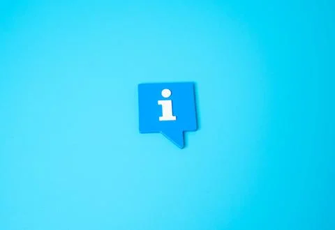 Information symbol. Information reference, FAQ, customer help, support servic Stock Photos