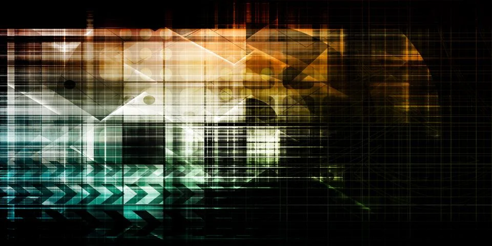 Information System Stock Illustration