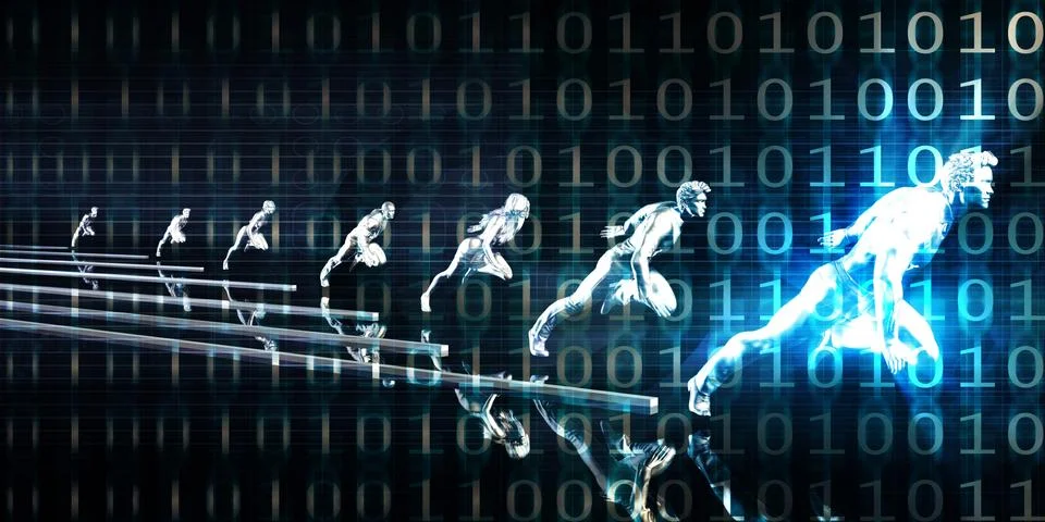 Information Systems Stock Illustration