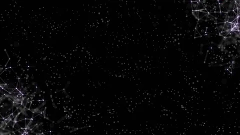 Information Systems . Work of systems. Connection of shining elements. Place for Stock Footage 90636813