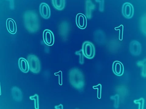 Information technology abstract background. Secure digital information transfer. 스톡 일러스트