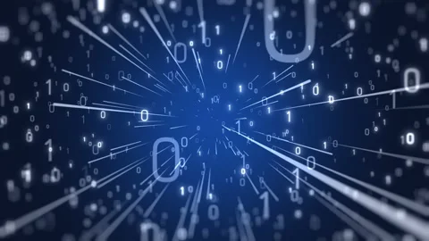 Information technology background Stock Footage 204985328