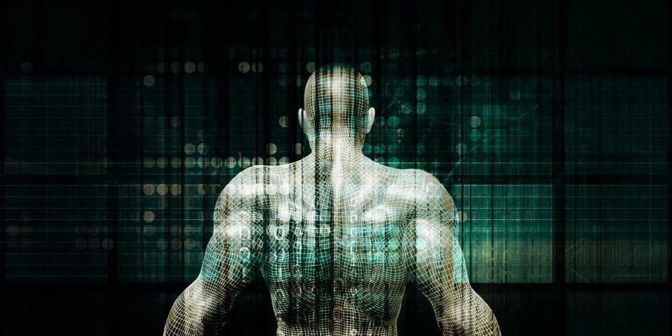 Information Technology Breakthrough 스톡 일러스트