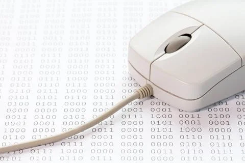 Information technology concept Information technology concept with binary ... Foto stock