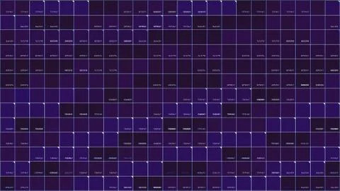 Information technology data abstract background illustration Stock Illustration