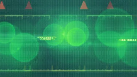 Information technology data abstract background Illustrazione stock