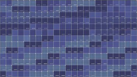 Information technology data abstract background illustration Stock Illustration