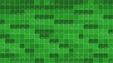 Information technology data abstract background illustration Stock Illustration