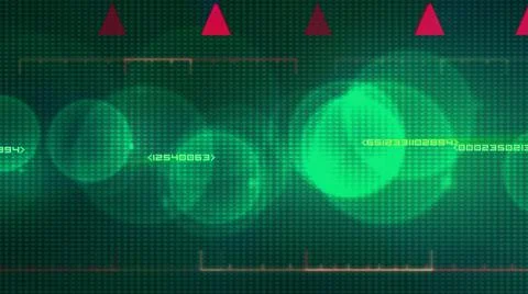 Information technology data abstract background イラスト素材