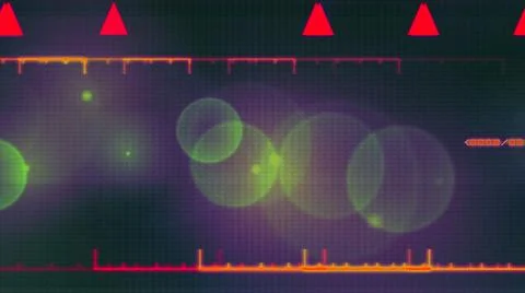 Information technology data abstract background Stock Illustration