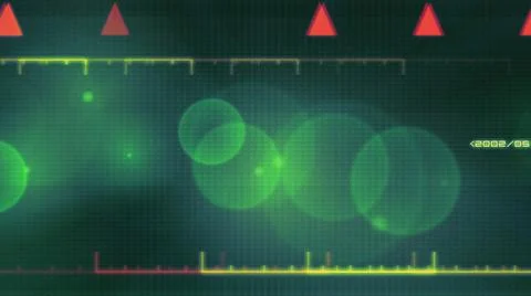 Information technology data abstract background Illustrazione stock