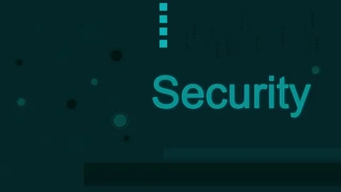 Information technology data advance secure and cyber security safety protect Stock Footage 299839345