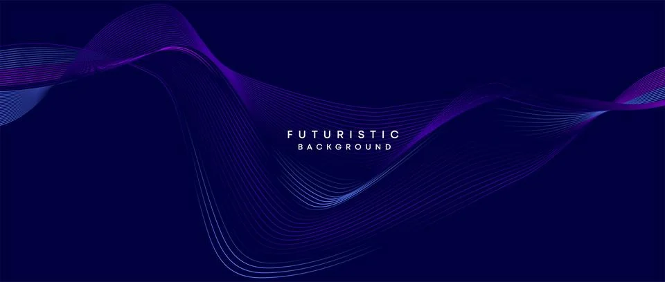 Information technology, digital data visualization, future technology background Stock Illustration