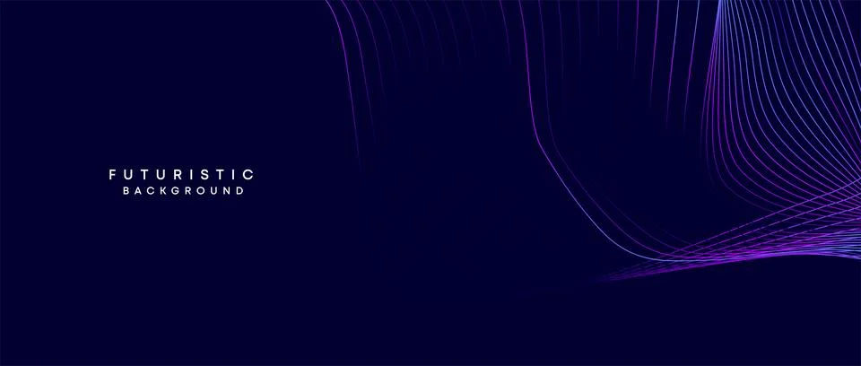 Information technology, digital data visualization, future technology background Stock Illustration