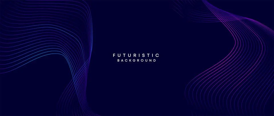 Information technology, digital data visualization, future technology background Stock Illustration