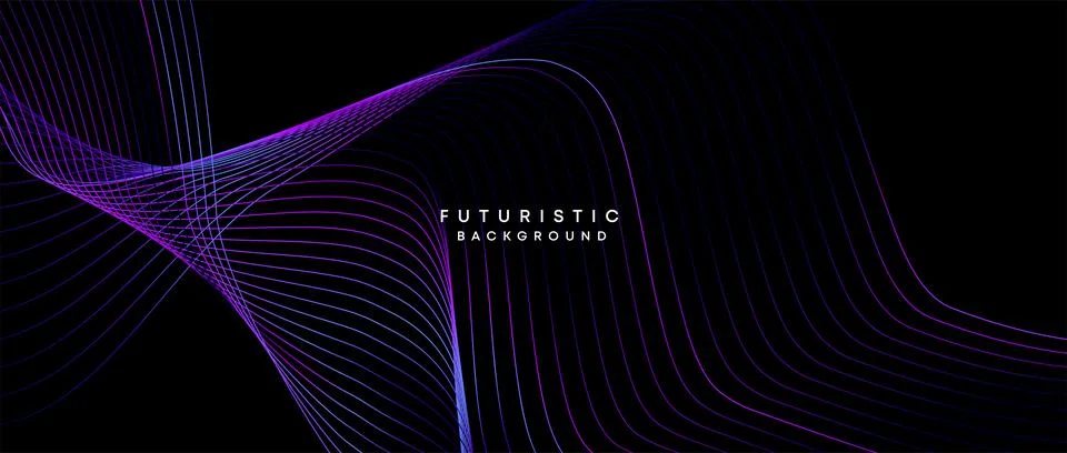 Information technology, digital data visualization, future technology background Stock Illustration