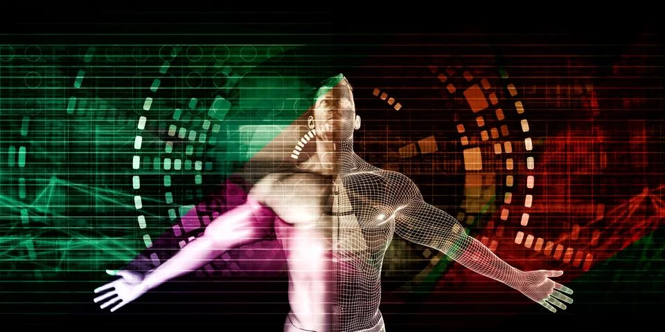 Information Technology Framework Stock Illustration