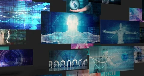 Information Technology Framework Strategy Business Management Solution Looping Stock Footage 125527520