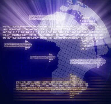 Information technology Illustrazione stock