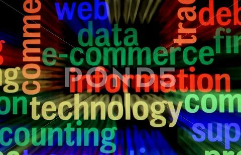 Information technology Stock Illustration