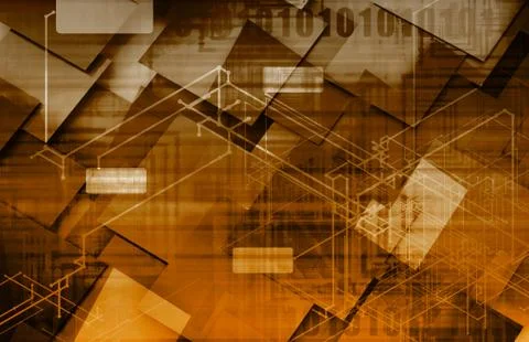 Information technology Stock Illustration