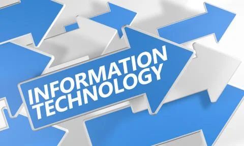 Information technology Illustrazione stock