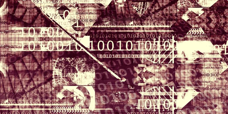 Information Technology Illustrazione stock