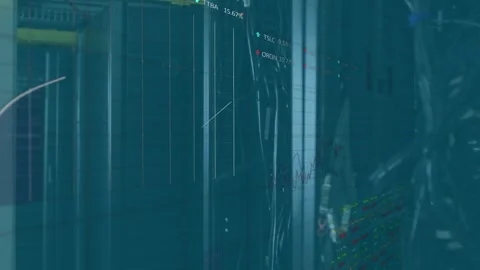 Information technology involves managing data using computers and software. Stock Footage 330771601