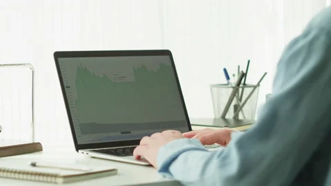 Information technology, IT business. Computer programmer developing new Stock Footage 205140706