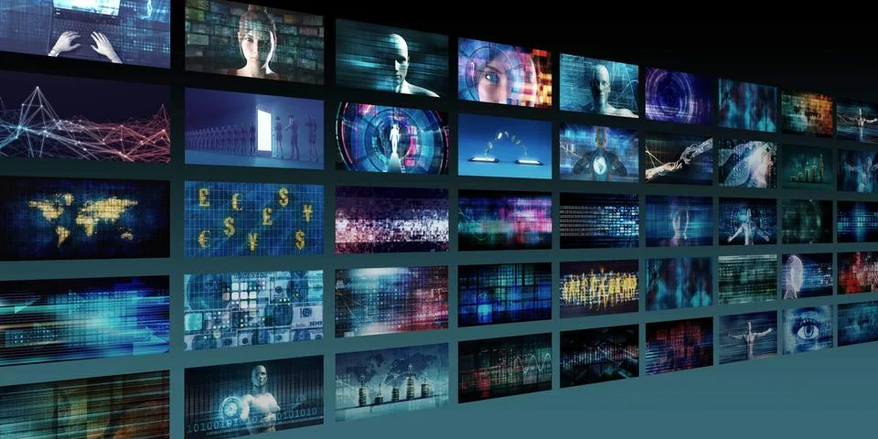 Information Technology Solutions Stockillustratie