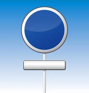 Information traffic board Stock Illustration